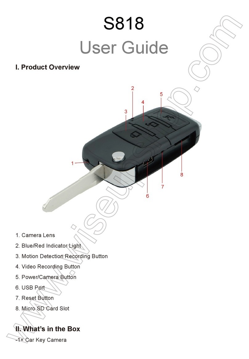 Wiseup s818 User manual