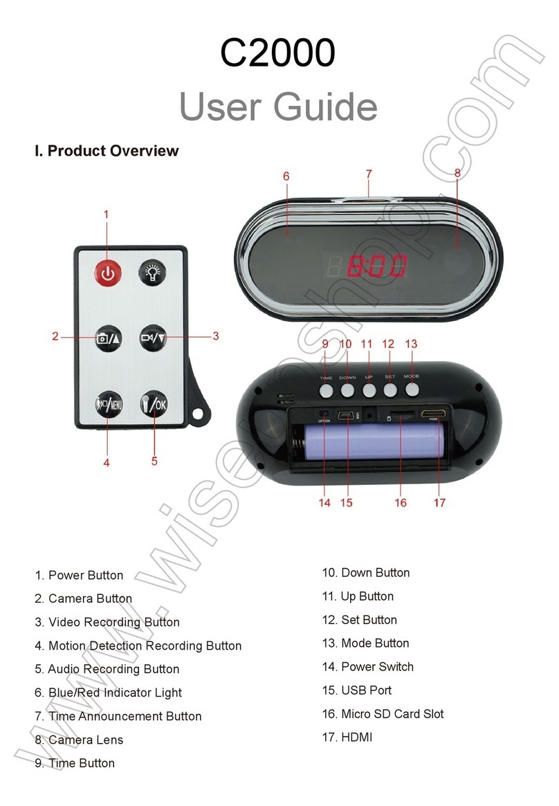 Wiseup C2000 User manual