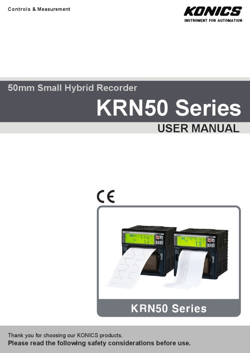 KONICS KRN50 Series user manual