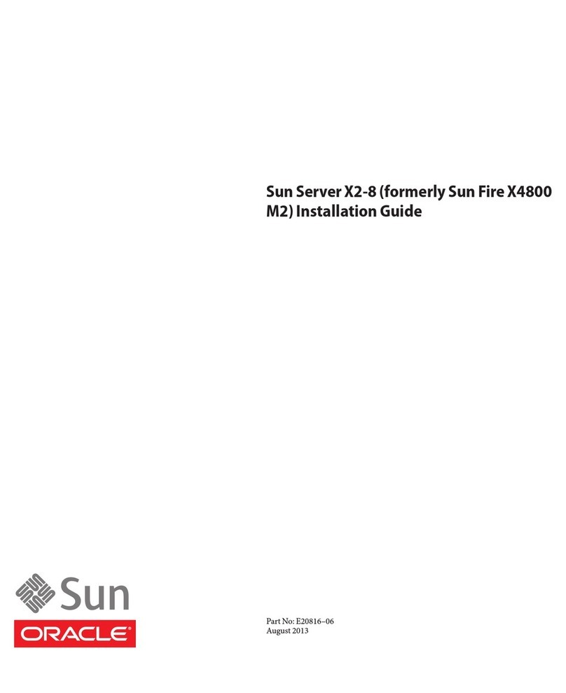 Sun Oracle Sun X2-8 installation guide