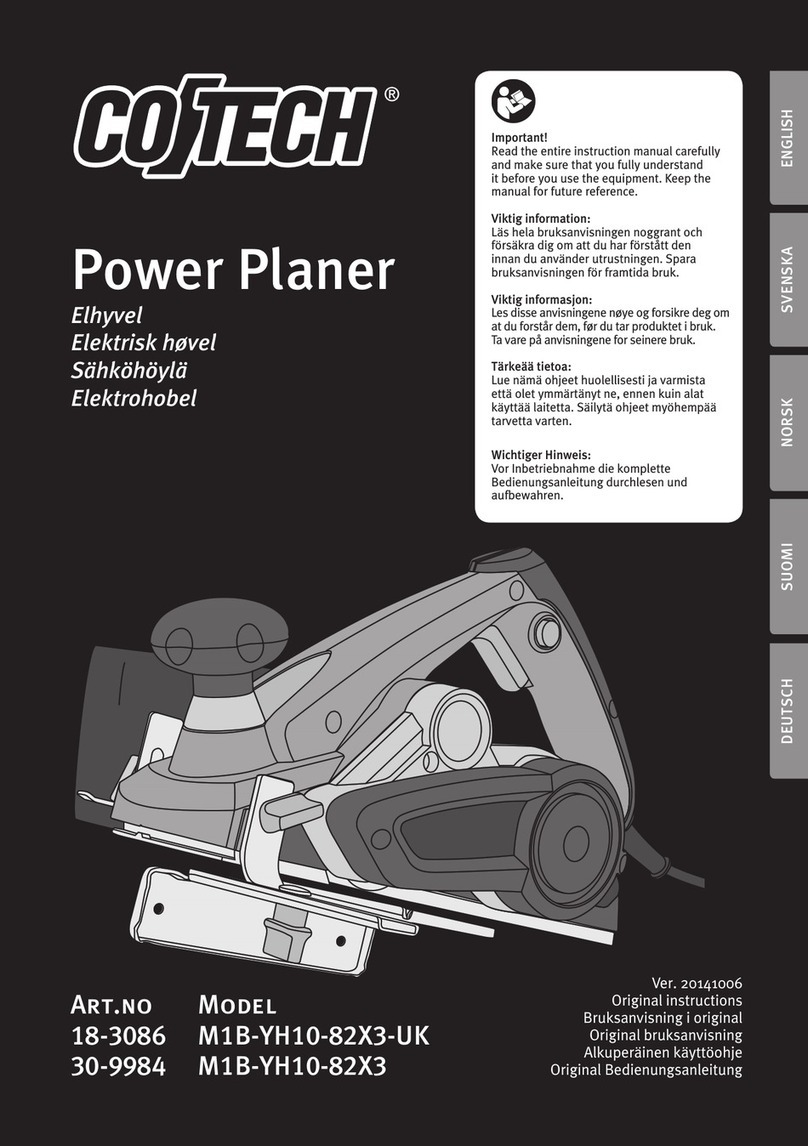 CO/Tech M1B-YH10-82X3-UK instruction manual