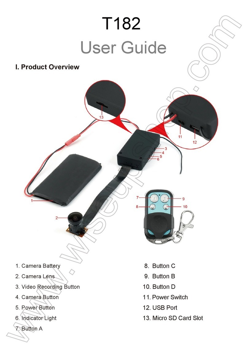 Wiseup T182 User manual