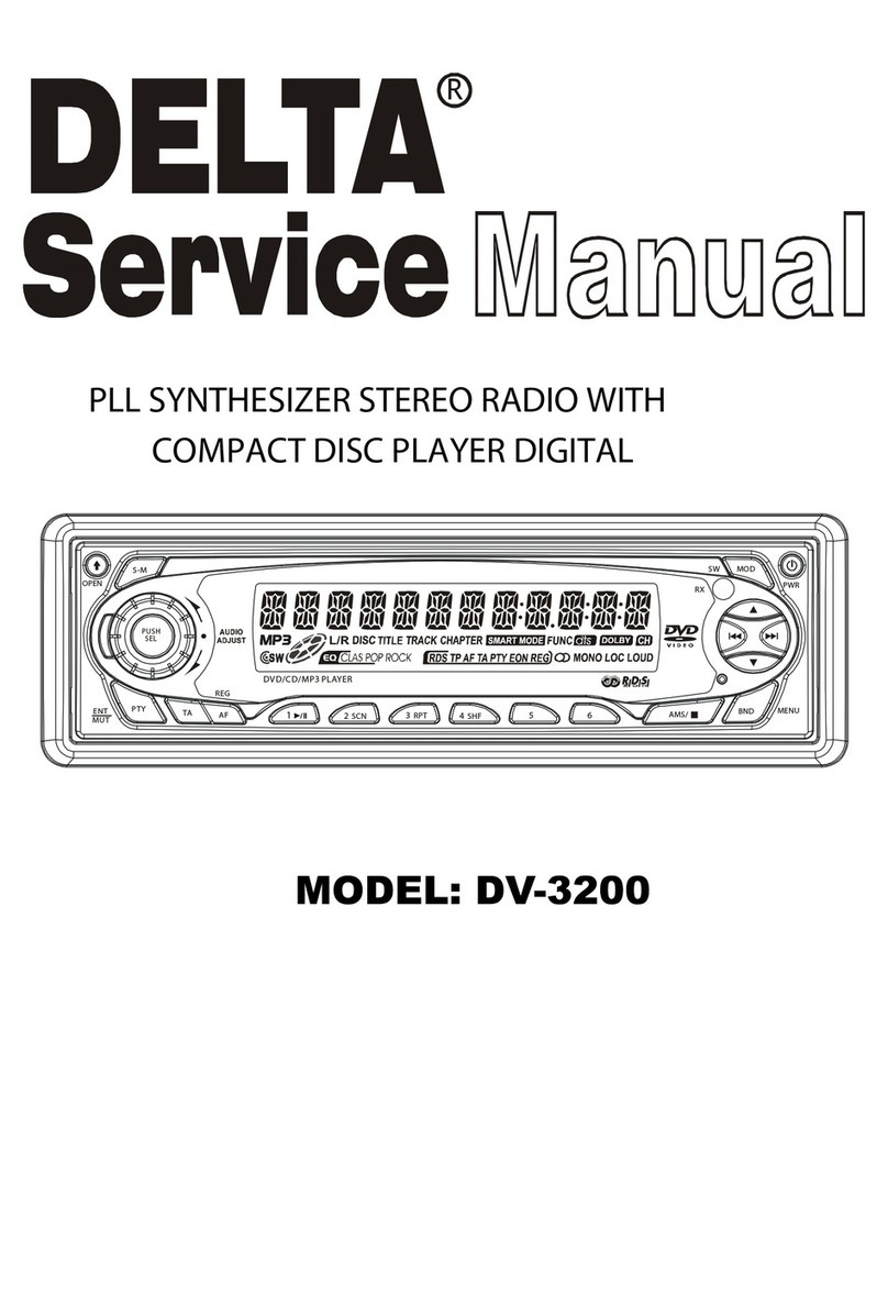 Delta DV-3200 Service manual