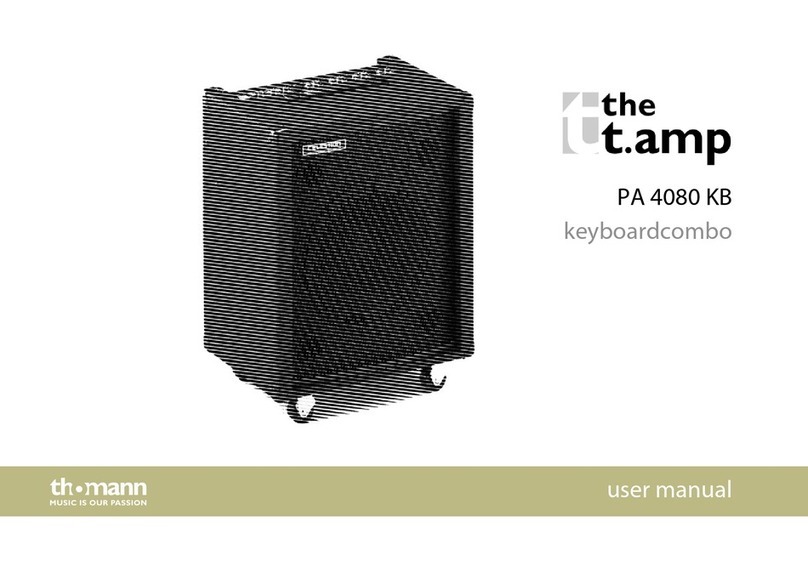 the t.amp PA 4080 KB user manual