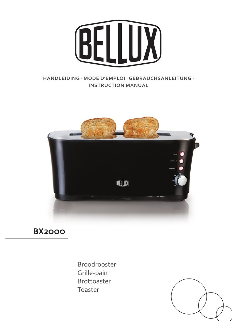Bellux BX2000 instruction manual