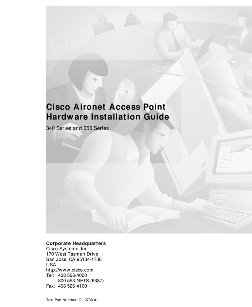 Cisco Aironet 340 Series Hardware installation guide Cisco Aironet 340 Series Hardware installation guide