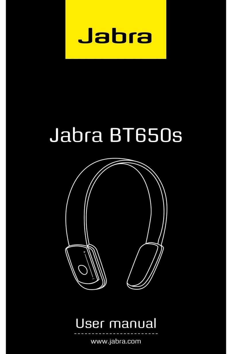 Jabra BT650S User manual Jabra BT650S User manual
