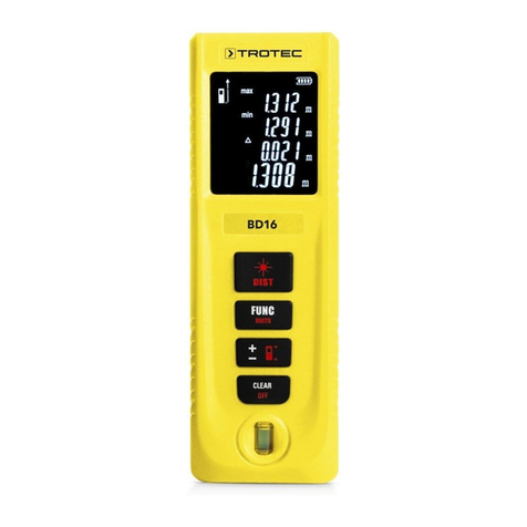 Trotec BD16 operating manual