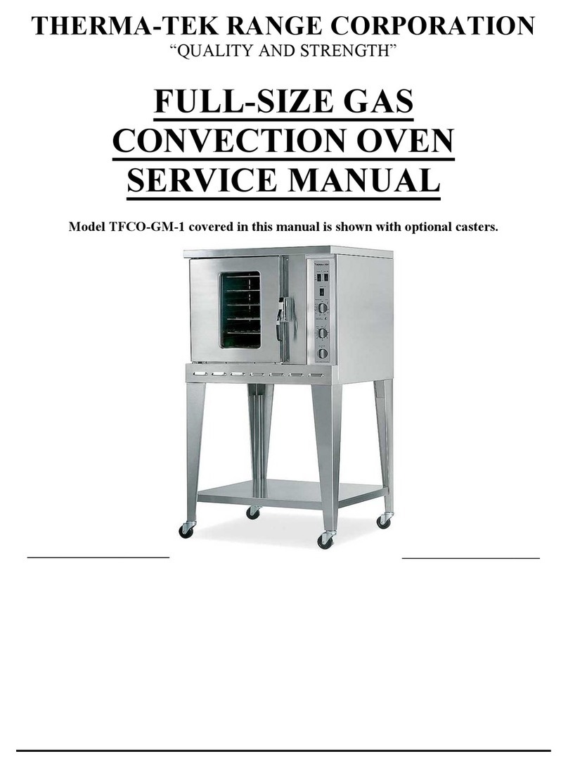 Therma-tek TFCO-GM-1 Service manual