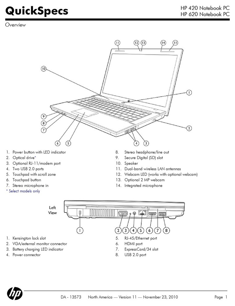 HP Jornada 420 User instructions