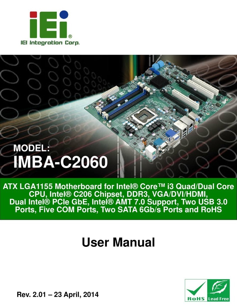 IEI Technology IMBA-C2060 User manual