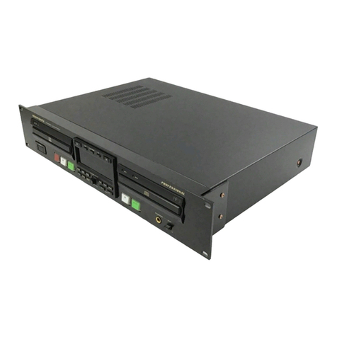 Marantz CDR500 F1B User manual