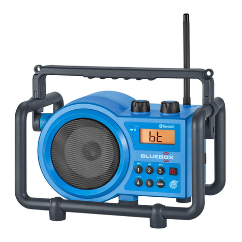 Sangean BLUEBOX BB-100 manual Sangean BLUEBOX BB-100 manual