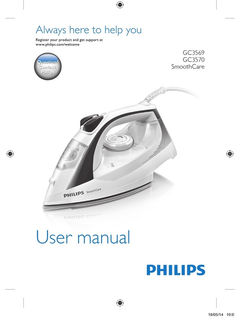 Philips SmoothCare GC3569 user manual
