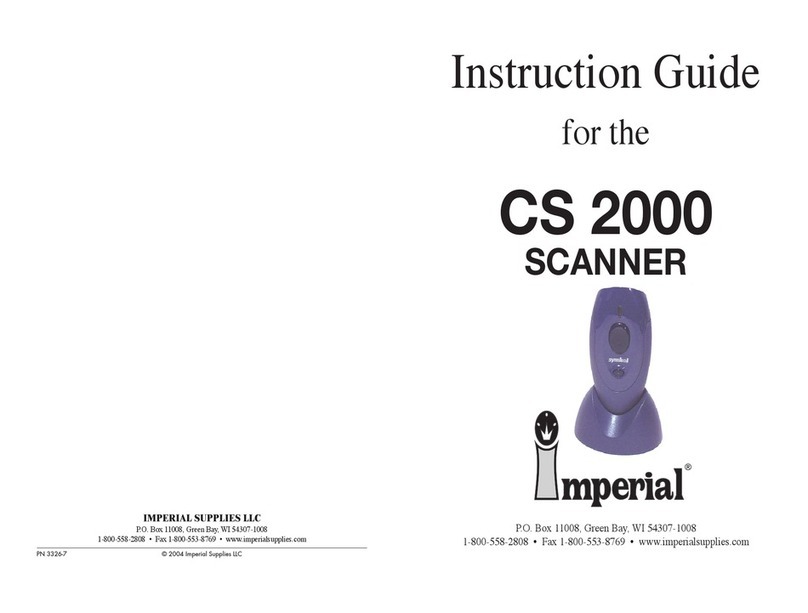 Imperial CS 2000 Instruction guide