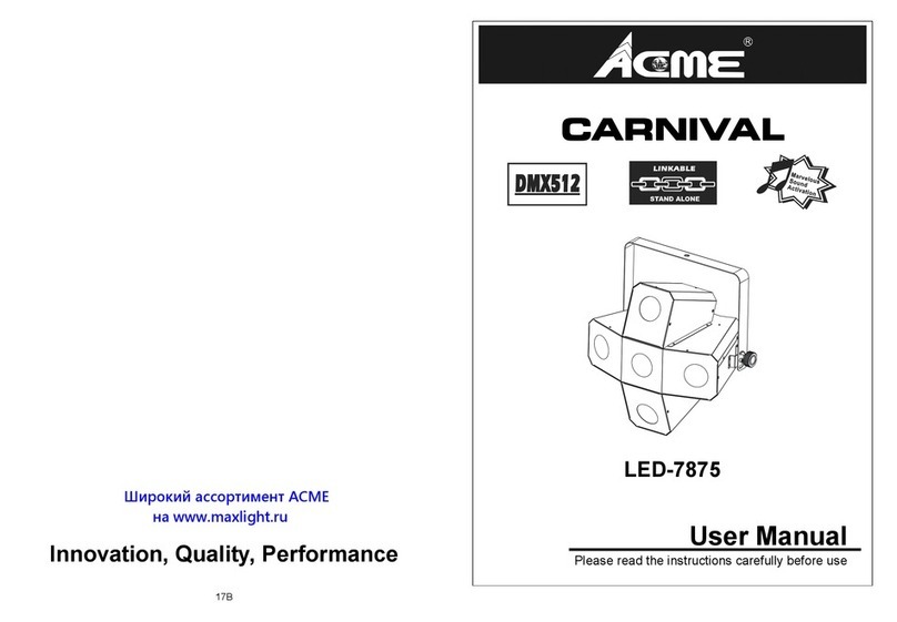 ACME Carnival LED-7875 User manual