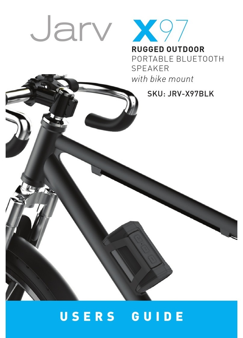 Jarv X97 user guide