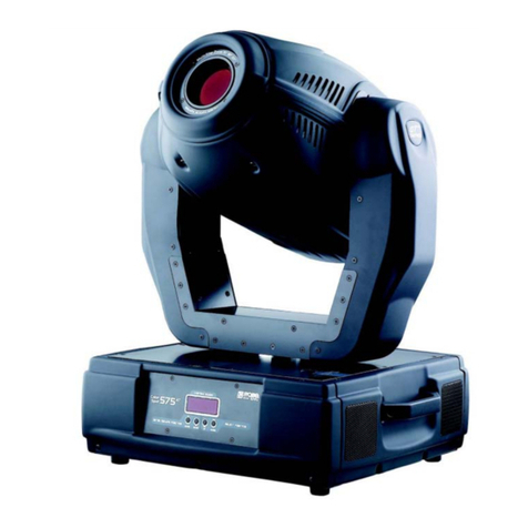 Robe ColorSpot 575 AT Service manual