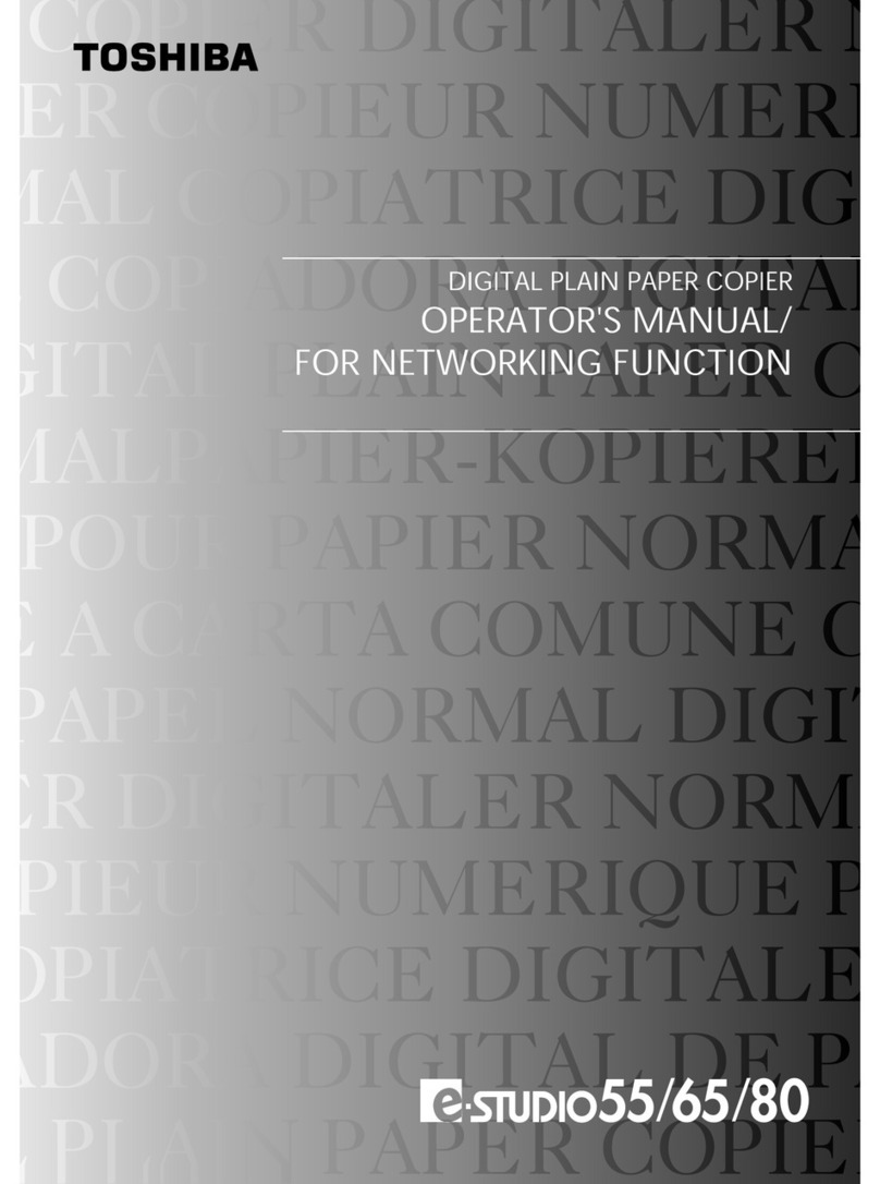 Toshiba e-STUDIO 55 Operator's manual