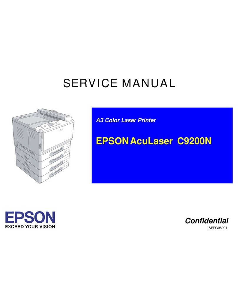 Epson Aculaser C9200N User manual