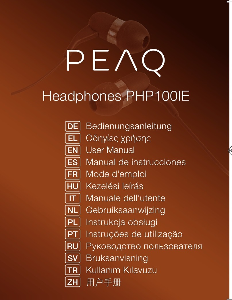 Peaq PHP100IE user manual