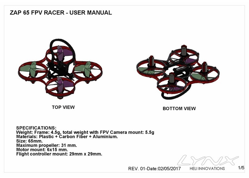 Zap 65 FPV RACER user manual