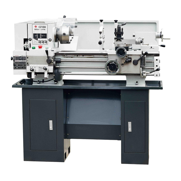 CHIZHOU JOUSEHOLD MACHINE TOOL CZ1224 operating manual