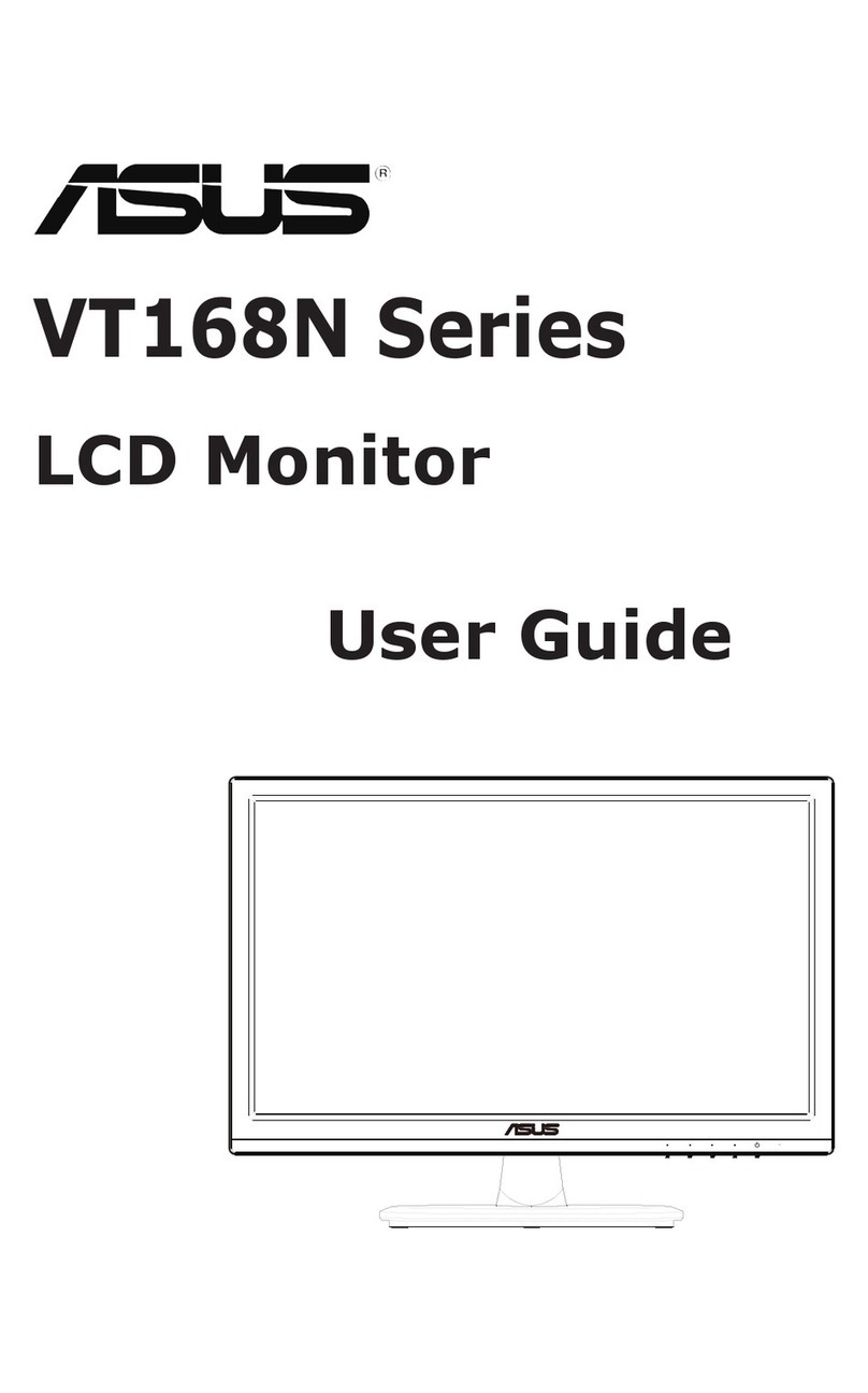Asus VT168N Series User manual Asus VT168N Series User manual