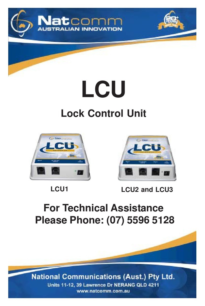 NatComm LCU1 manual