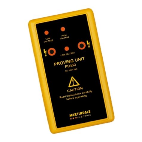 MARTINDALE PD430 instruction manual
