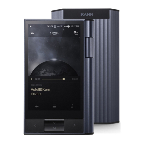 Astell & Kern KANN User manual Astell & Kern KANN User manual
