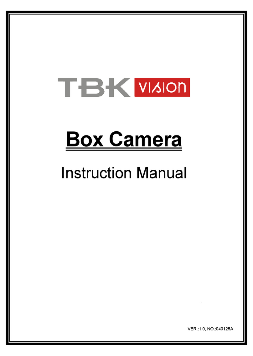 TBK vision RYK413F User manual