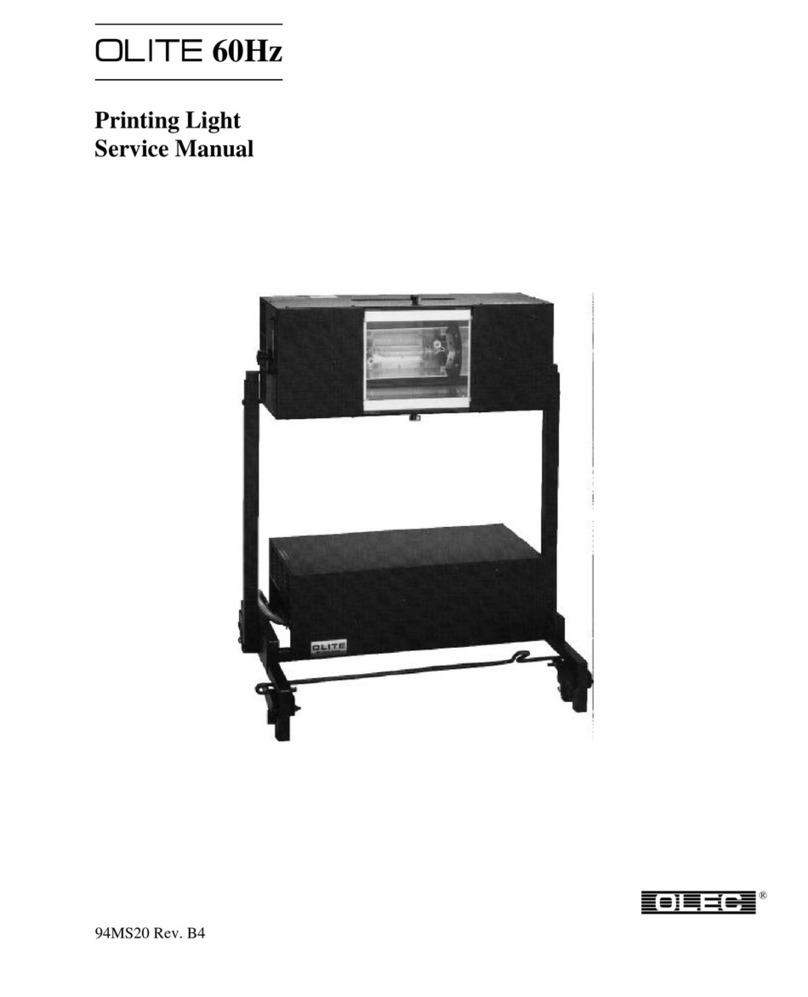 Olec OLITE Service manual