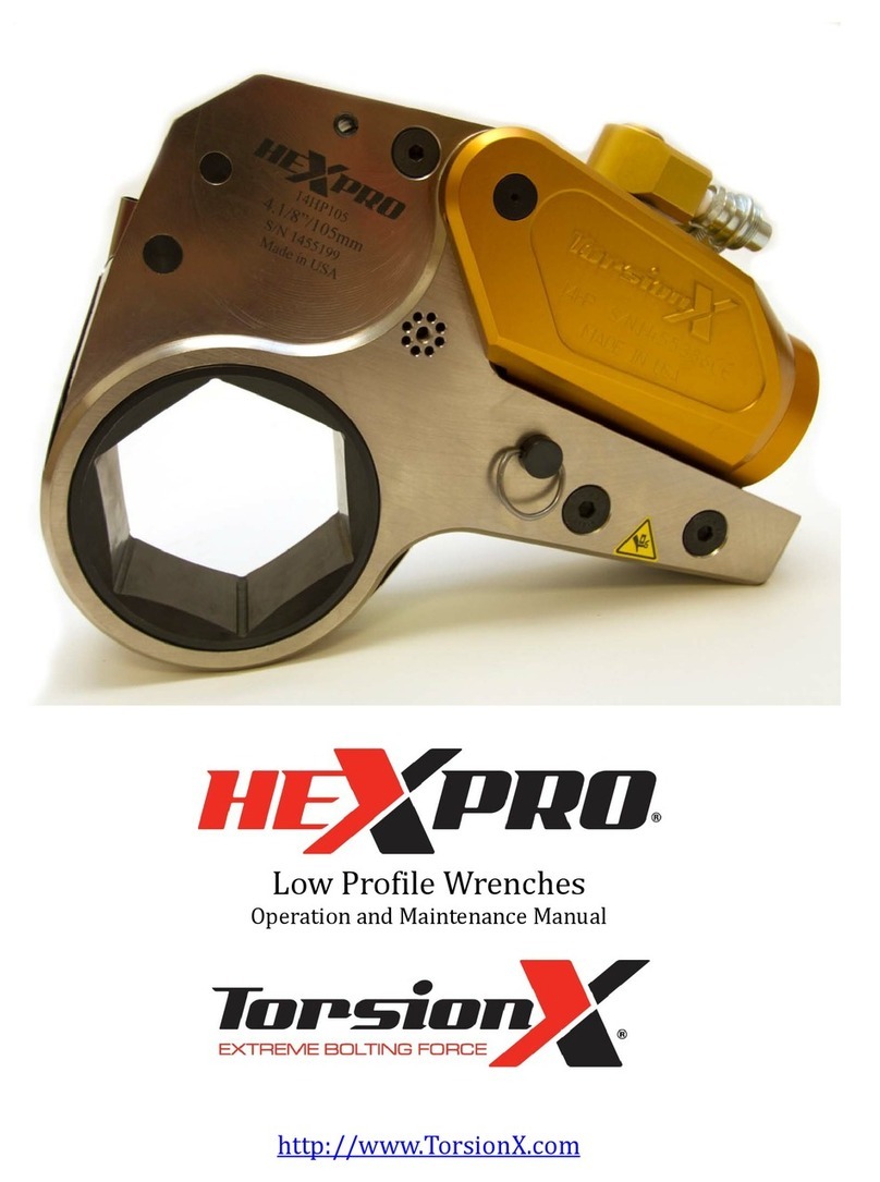 TORSIONX HEXPRO User manual