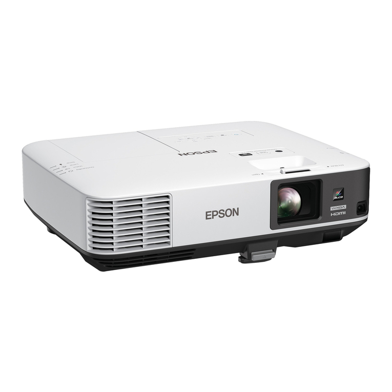 Epson PowerLite 975W Specification sheet