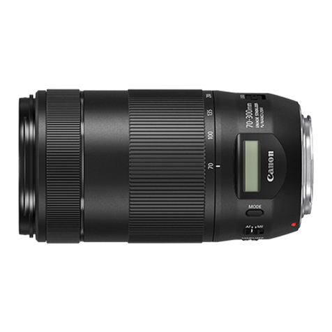 Canon EF 70-300mm f/4.5-5.6 IS USM User manual