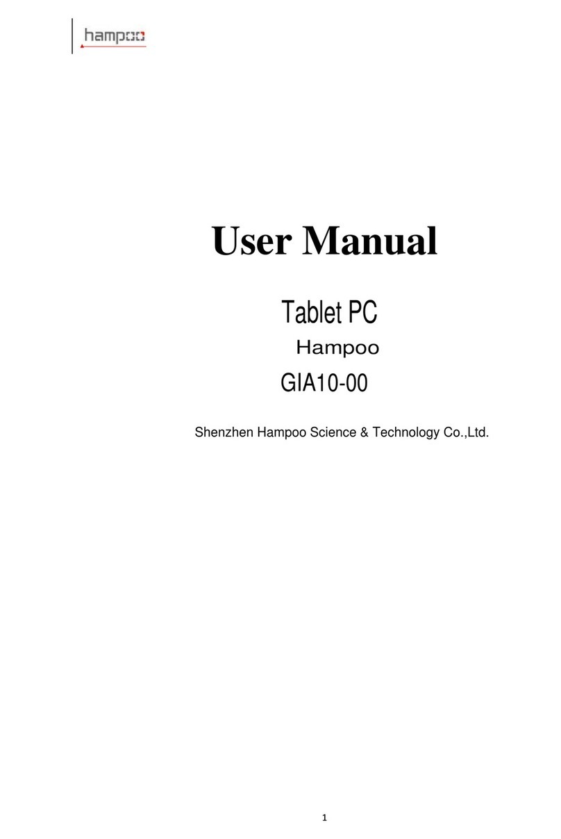 Hampoo GIA10-00 user manual
