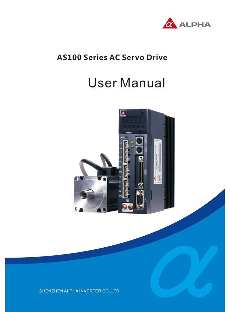 Alpha AS100 Series User manual