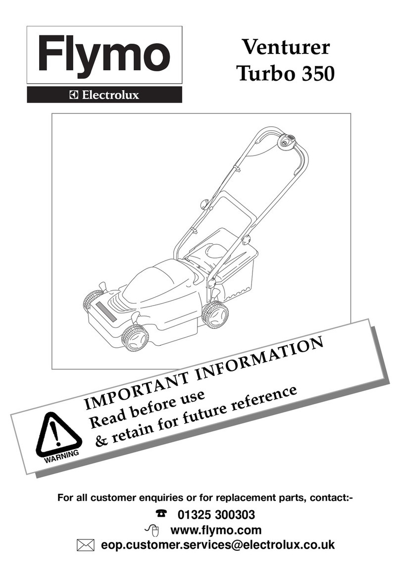 Flymo Venturer Turbo 350 user manual