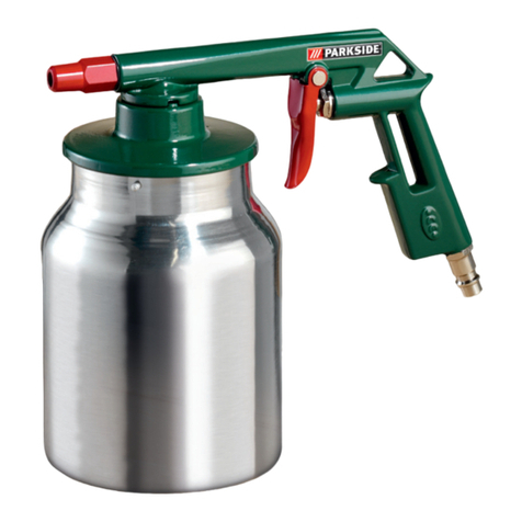Parkside PDSP 1000 A1 SANDBLASTER GUN Operation manual
