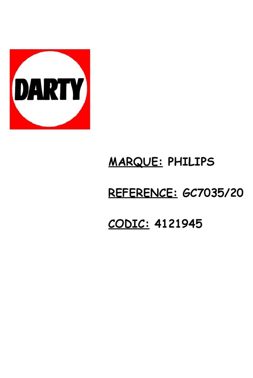 Philips GC7000 Series user manual