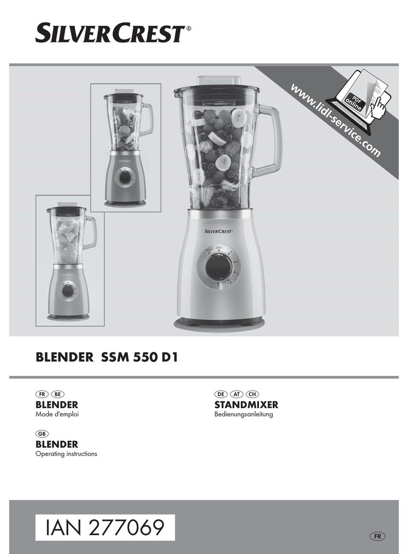 Silvercrest SSM 550 D1 User manual