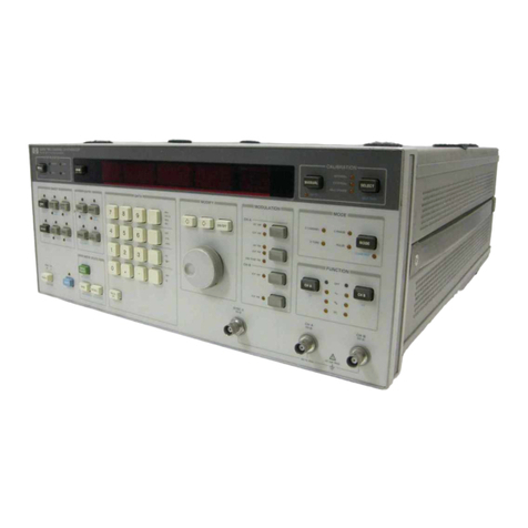HP 3326A Operating and reference manual