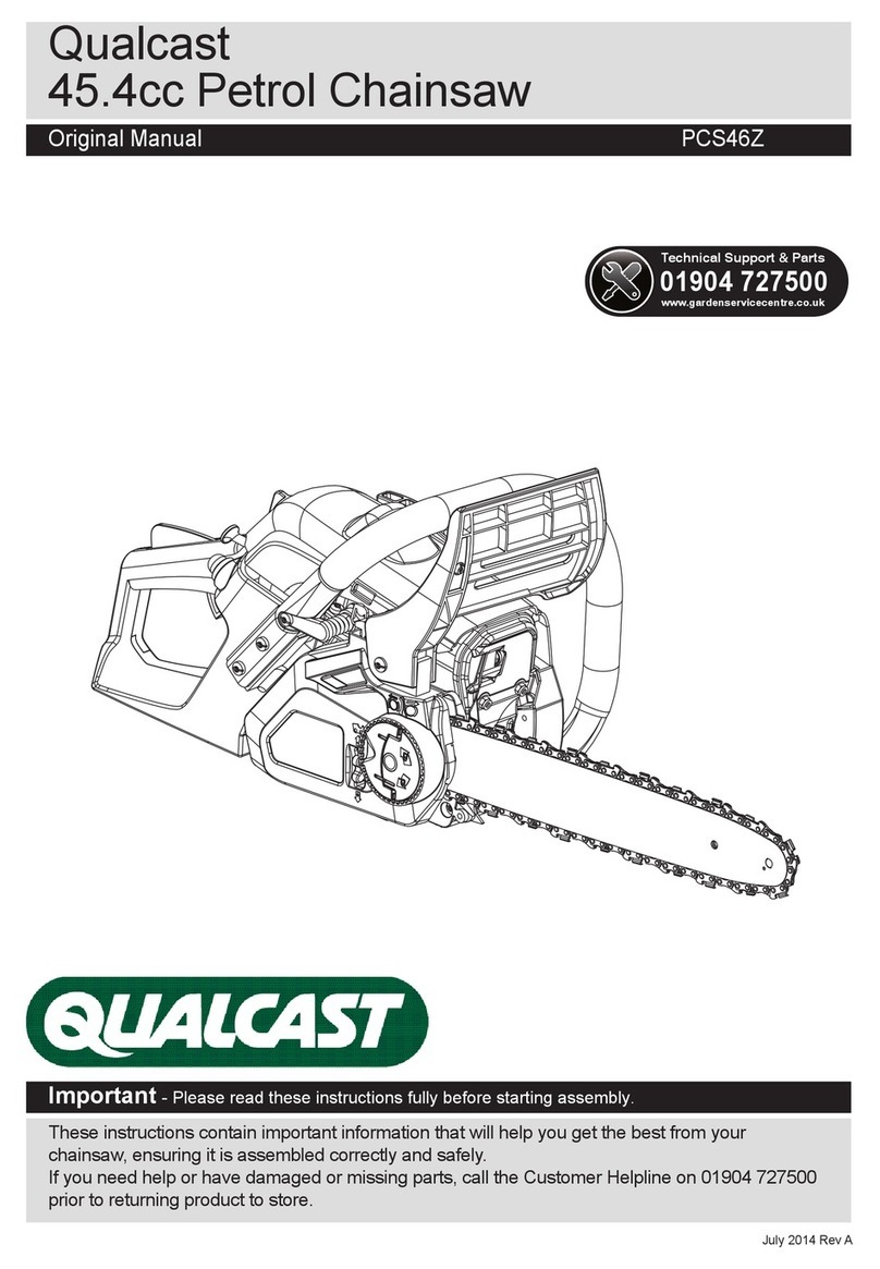 Qualcast PCS46Z Operation instructions
