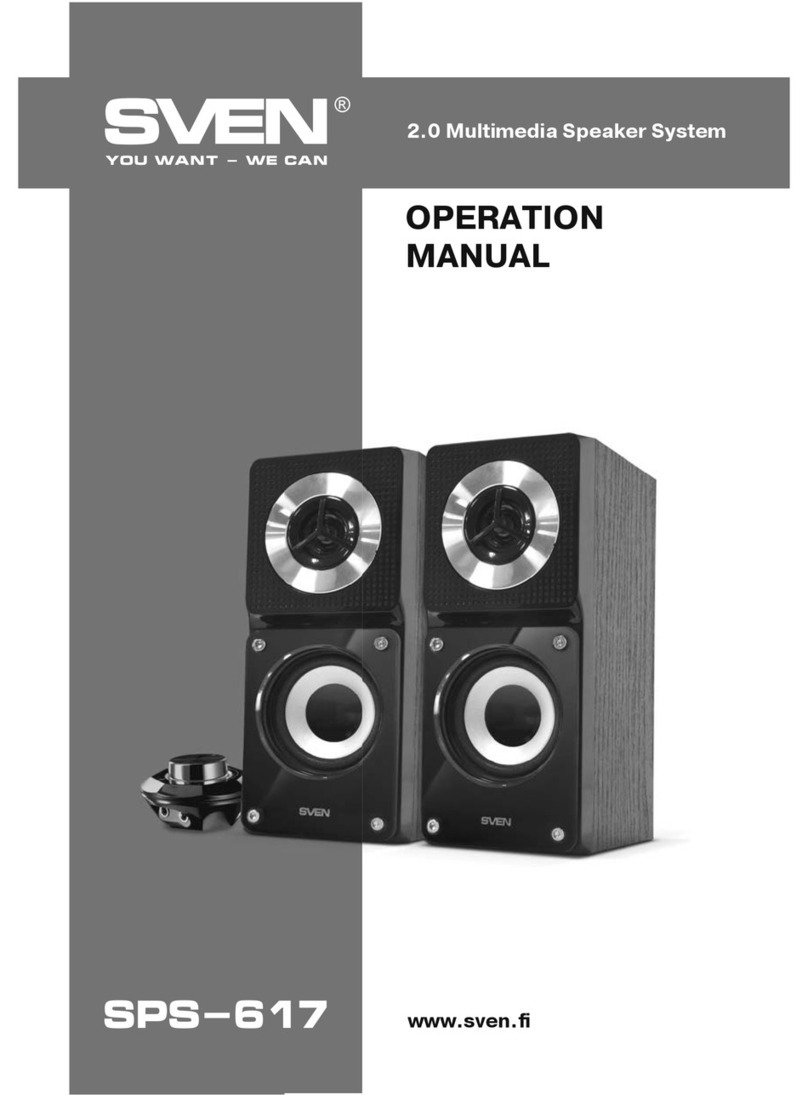 Sven SPS-617 Operation manual