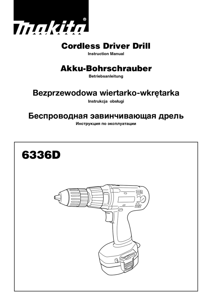 Makita 6336D instruction manual
