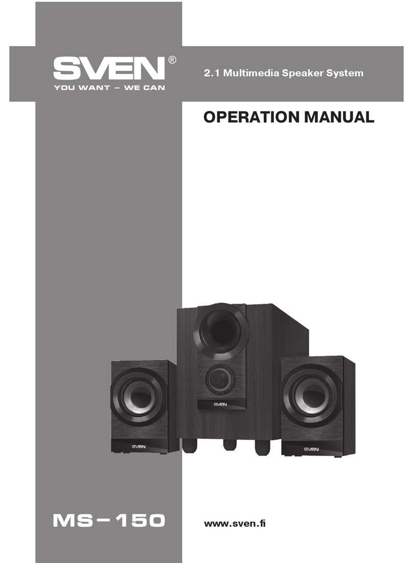 Sven MS-150 User manual