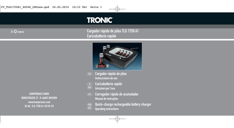 Tronic TLG 1750 A1 User manual