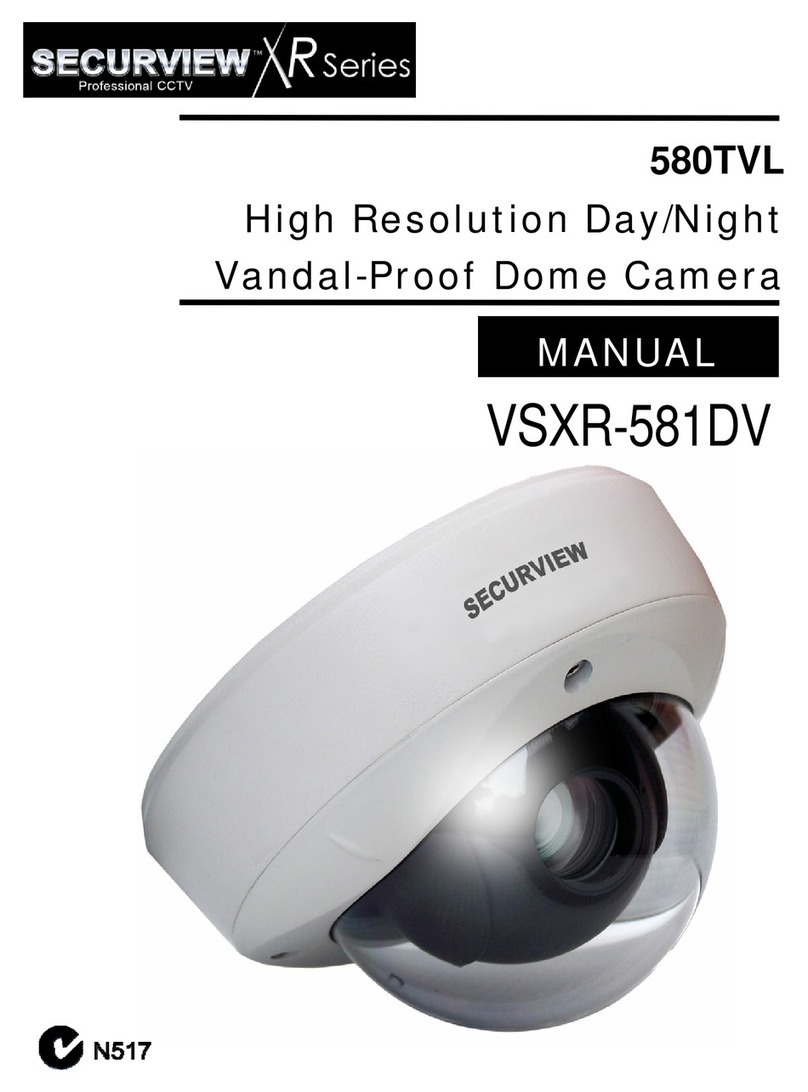 SecurView VSXR-581DV User manual