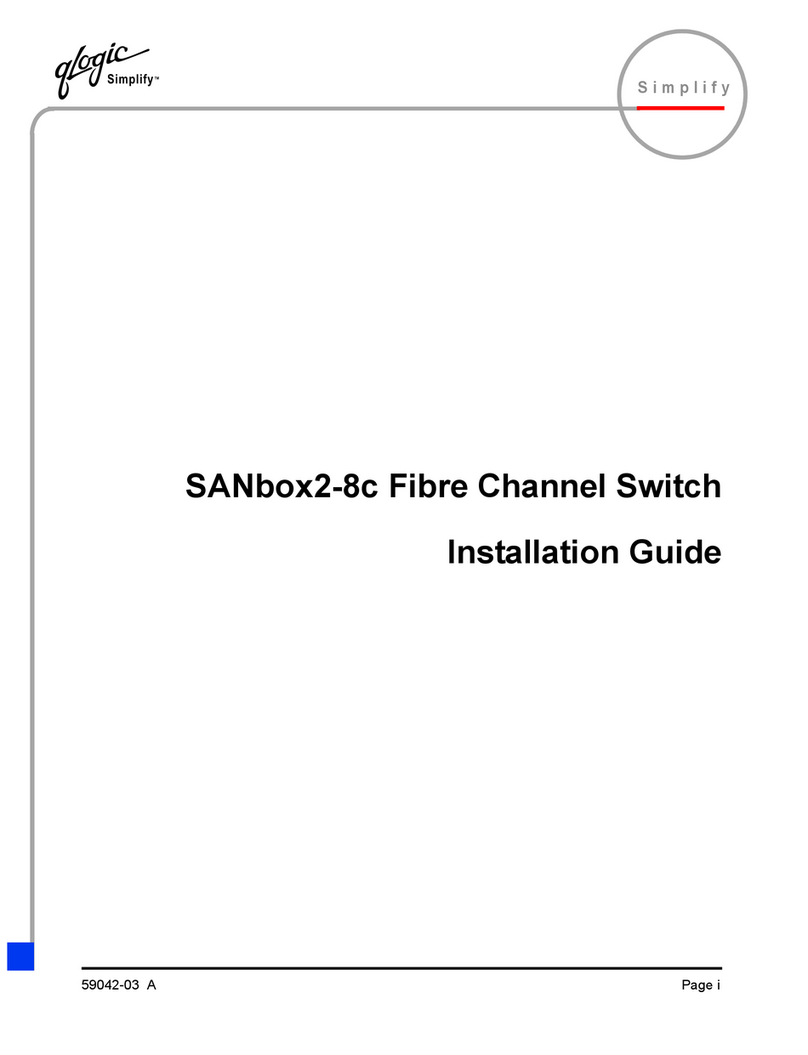 Qlogic SANbox2-8c User manual